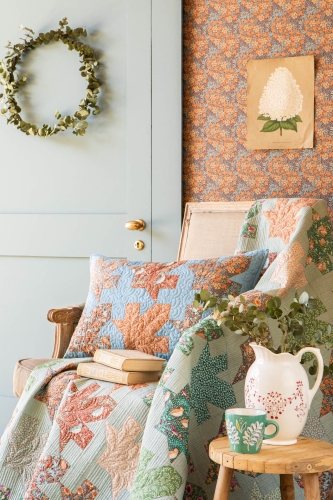 Tilda Patchwork Stoff Baumwolle - Hibernation - Squireldreams-Sage
